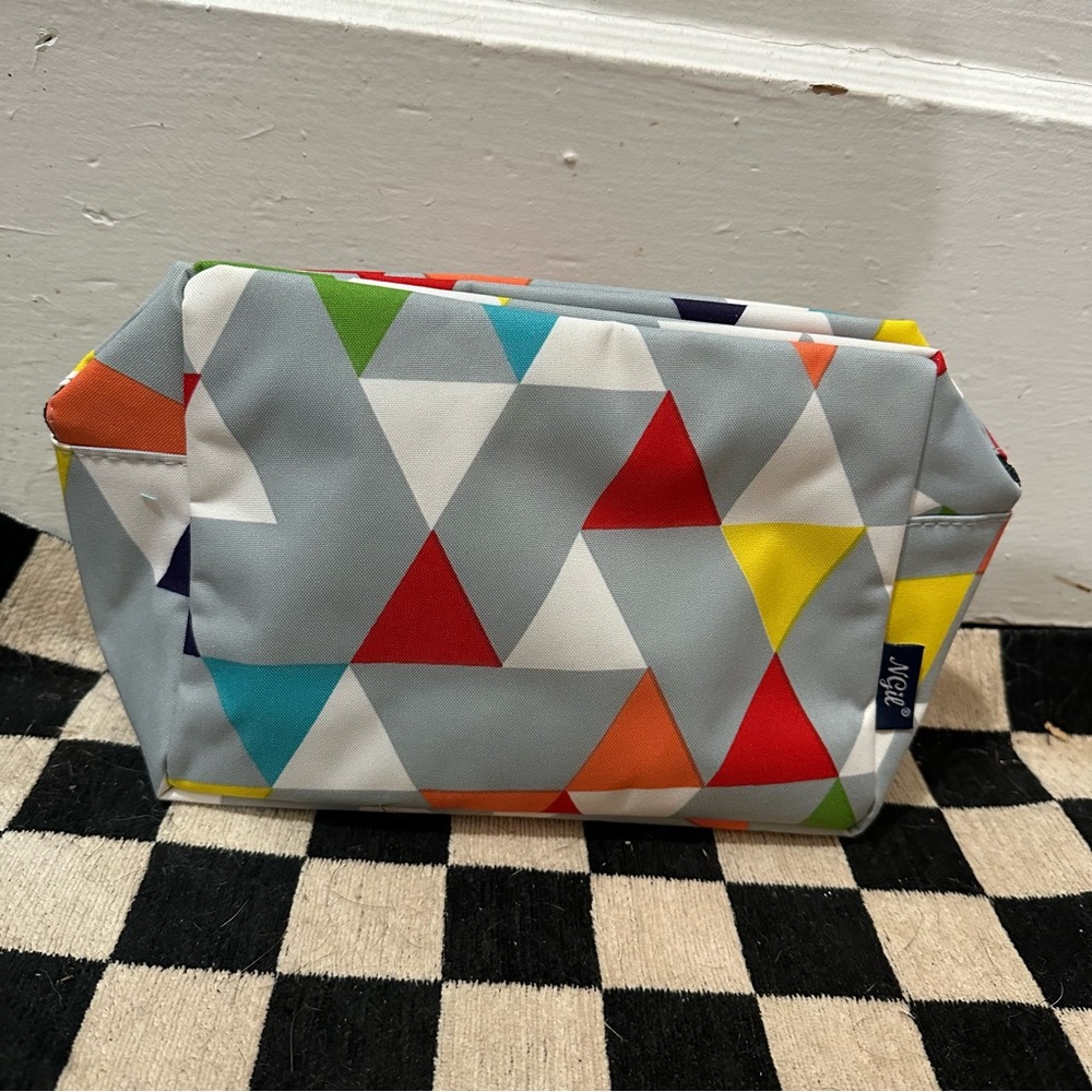 Colorful Geometric Cosmetic Bag‎ by